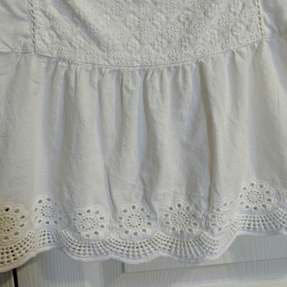 Eyelet Peplum Tee - Picture 3 of 4